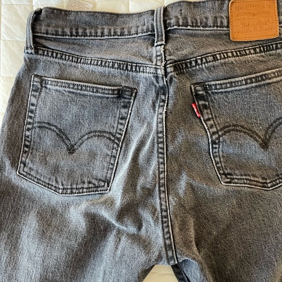 🖤Levi’s Wedgie Straight washed black denim jeans sz 29 🖤 - Picture 11 of 13